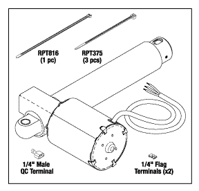 (image for) Evolution 75 (-016) TILT ACTUATOR